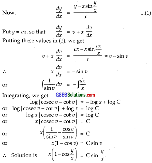 GSEB Solutions Class 12 Maths Chapter 9 Differential Equations Ex 9.5 img 34