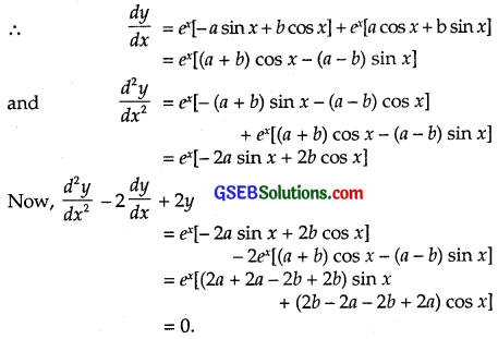 GSEB Solutions Class 12 Maths Chapter 9 Differential Equations Miscellaneous Exercise img 1