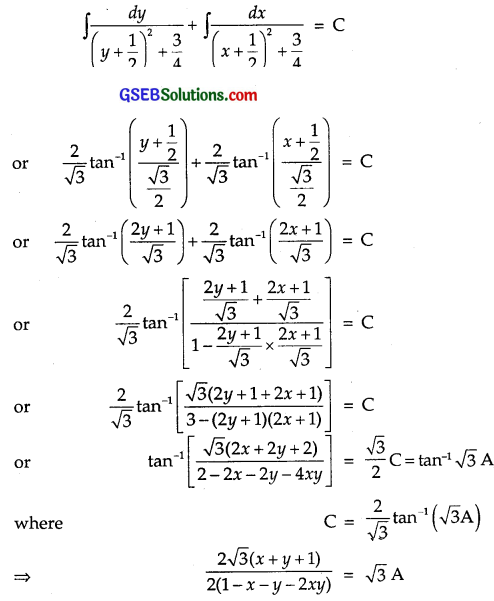 GSEB Solutions Class 12 Maths Chapter 9 Differential Equations Miscellaneous Exercise img 10