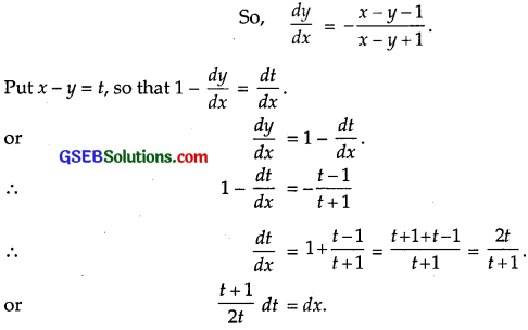 GSEB Solutions Class 12 Maths Chapter 9 Differential Equations Miscellaneous Exercise img 13
