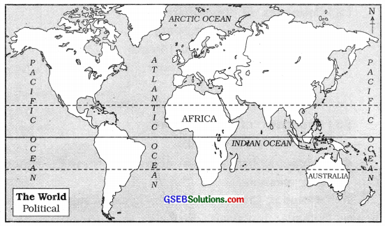 GSEB Solutions Class 6 Social Science Chapter 5 Earth-Our Home 1