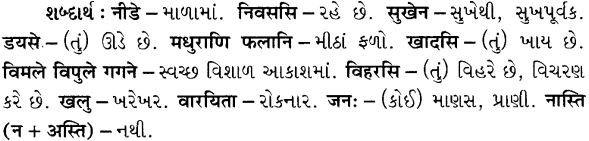 GSEB Solutions Class 7 Sanskrit Chapter 5 चटक! चटक! 10