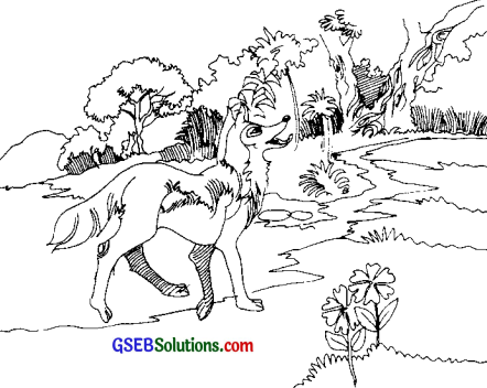 GSEB Solutions Class 7 Sanskrit Chapter 9 आम्लं द्राक्षाफलम् 1