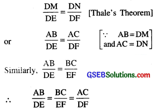GSEB Class 10 Maths Notes Chapter 6 Triangles 13