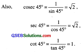 GSEB Class 10 Maths Notes Chapter 8 Introduction to Trigonometry 17