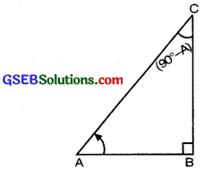GSEB Class 10 Maths Notes Chapter 8 Introduction to Trigonometry 19