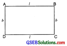 GSEB Class 7 Maths Notes Chapter 11 Perimeter and Area 1