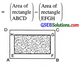 GSEB Class 7 Maths Notes Chapter 11 Perimeter and Area 11