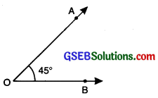 GSEB Class 7 Maths Notes Chapter 5 Lines and Angles 6