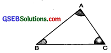 GSEB Class 7 Maths Notes Chapter 6 Triangles and Its Properties 1