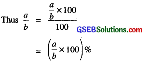GSEB Class 7 Maths Notes Chapter 8 Comparing Quantities 2