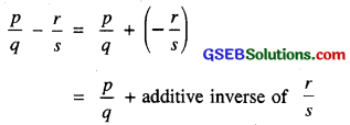 GSEB Class 7 Maths Notes Chapter 9 Rational Numbers 6