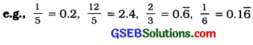 GSEB Class 9 Maths Notes Chapter 1 Number Systems 1