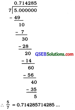 GSEB Class 9 Maths Notes Chapter 1 Number Systems 4