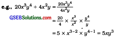 GSEB Class 9 Maths Notes Chapter 2 Polynomials 1