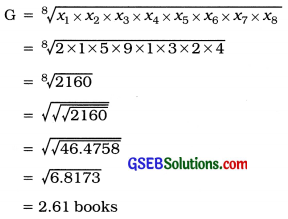 GSEB Solutions Class 11 Statistics Chapter 3 Measures of Central Tendency Ex 3.3 1