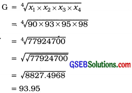 GSEB Solutions Class 11 Statistics Chapter 3 Measures of Central Tendency Ex 3.3 2