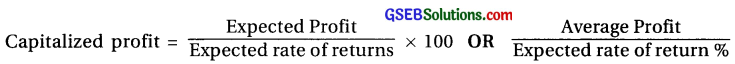 GSEB Solutions Class 12 Accounts Part 1 Chapter 3 Valuation of Goodwill 4