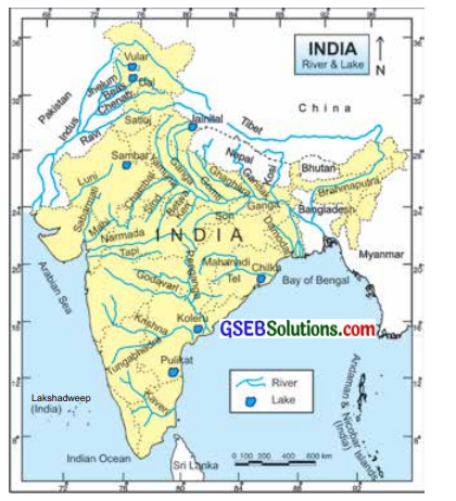 GSEB Solutions Class Class 7 Social Science Chapter 2 India Climate and Natural Resources 3