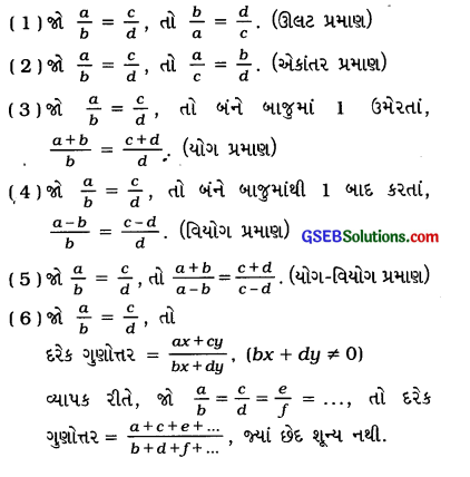 GSEB Class 10 Maths Notes Chapter 6 ત્રિકોણ 6