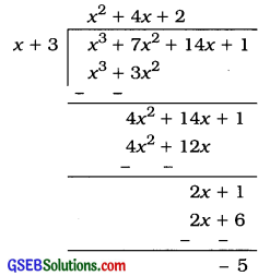 GSEB Class 9 Maths Notes Chapter 2 બહુપદીઓ 3
