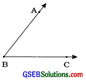 GSEB Class 9 Maths Notes Chapter 6 રેખાઓ અને ખૂણાઓ 1