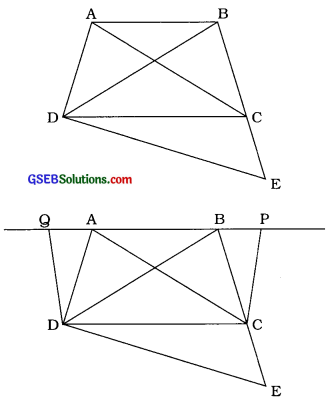GSEB Class 9 Maths Notes Chapter 9 સમાંતરબાજુ ચતુષ્કોણ અને ત્રિકોણનાં ક્ષેત્રફળ 1