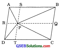 GSEB Class 9 Maths Notes Chapter 9 સમાંતરબાજુ ચતુષ્કોણ અને ત્રિકોણનાં ક્ષેત્રફળ 3