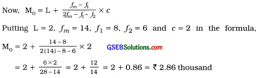 GSEB Solutions Class 11 Statistics Chapter 3 Measures of Central Tendency Ex 3 14