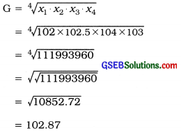 GSEB Solutions Class 11 Statistics Chapter 3 Measures of Central Tendency Ex 3 4