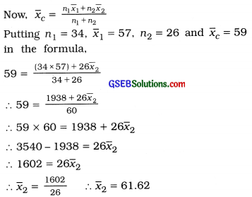 GSEB Solutions Class 11 Statistics Chapter 3 Measures of Central Tendency Ex 3 6