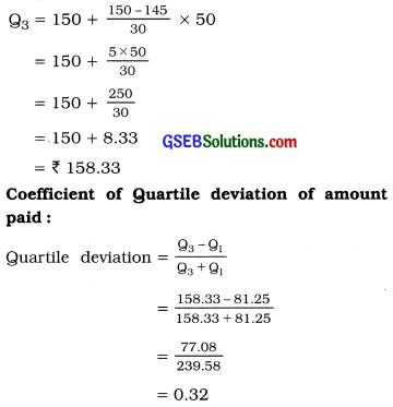 GSEB Solutions Class 11 Statistics Chapter 4 Measures of Dispersion Ex 4.2 6