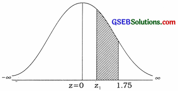 GSEB Solutions Class 12 Statistics Chapter 3 Normal Distribution Ex 3 13