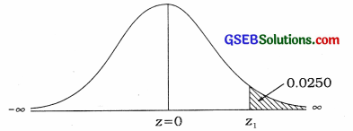 GSEB Solutions Class 12 Statistics Chapter 3 Normal Distribution Ex 3 9