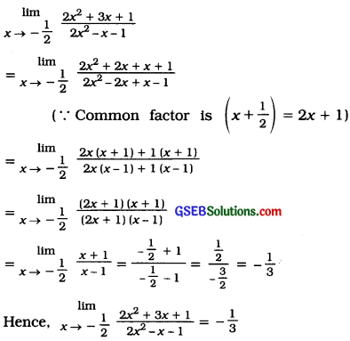 GSEB Solutions Class 12 Statistics Chapter 4 Limit Ex 4 39