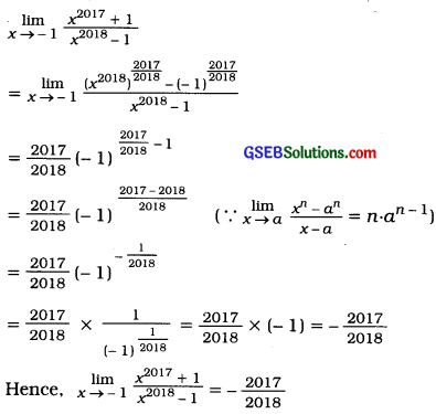 GSEB Solutions Class 12 Statistics Chapter 4 Limit Ex 4 55
