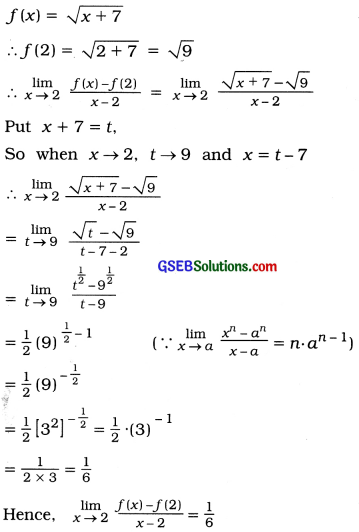 GSEB Solutions Class 12 Statistics Chapter 4 Limit Ex 4 92