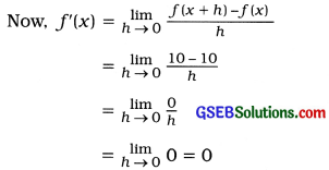 GSEB Solutions Class 12 Statistics Chapter 5 Differentiation Ex 5.1 9