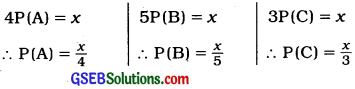 GSEB Solutions Class 12 Statistics Part 2 Chapter 1 Probability Ex 1.3 1