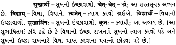 GSEB Solutions Class 6 Sanskrit Chapter 7 सुभाषितानि 5