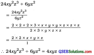 GSEB Solutions Class 8 Maths Chapter 14 અવયવીકરણ InText Questions 1