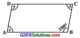 GSEB Solutions Class 8 Maths Chapter 3 ચતુષ્કોણની સમજ Ex 3.3 2