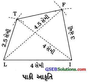 GSEB Solutions Class 8 Maths Chapter 4 પ્રાયોગિક ભૂમિતિ Ex 4.2 2