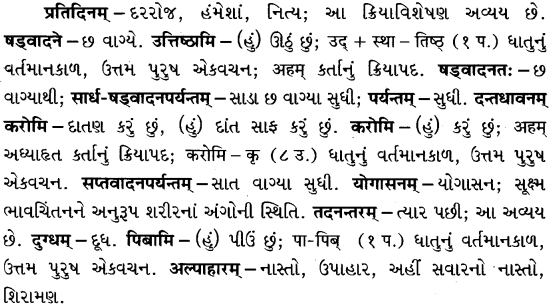 GSEB Solutions Class 8 Sanskrit Chapter 8 मम दिनचर्या 23