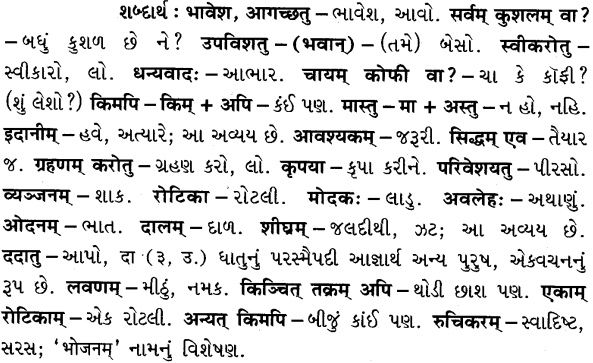 SEB Solutions Class 7 Sanskrit Chapter 2 वार्तालापः 1