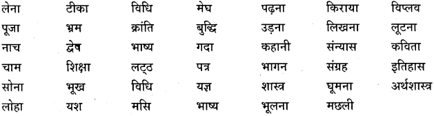 GSEB Class 9 Hindi Vyakaran पद-भेद (1st Language) 18