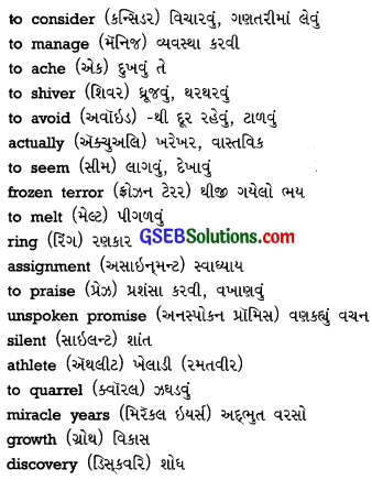 GSEB Solutions Class 10 English Supplementary Chapter 4 Friendship A Rainbow Forever 1