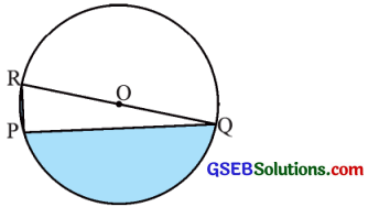 GSEB Solutions Class 10 Maths Chapter 12 વર્તુળ સંબંધિત ક્ષેત્રફળ Ex 12.3 1