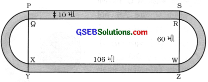 GSEB Solutions Class 10 Maths Chapter 12 વર્તુળ સંબંધિત ક્ષેત્રફળ Ex 12.3 12
