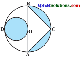 GSEB Solutions Class 10 Maths Chapter 12 વર્તુળ સંબંધિત ક્ષેત્રફળ Ex 12.3 13